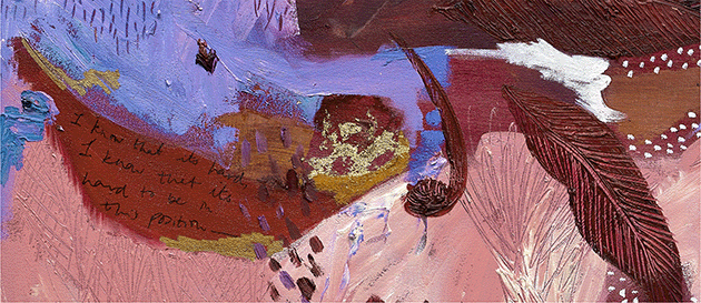 Detail of the present work.